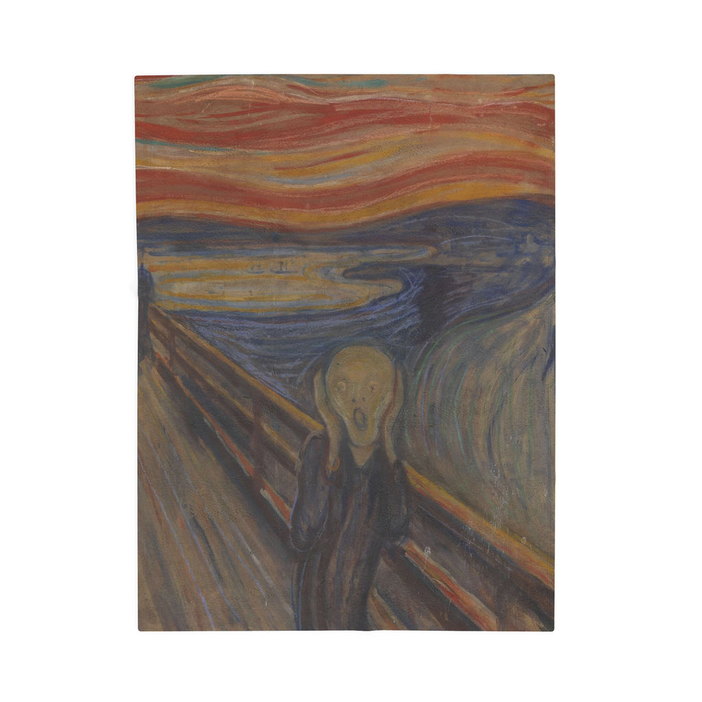 The Scream Velveteen Plush Blanket