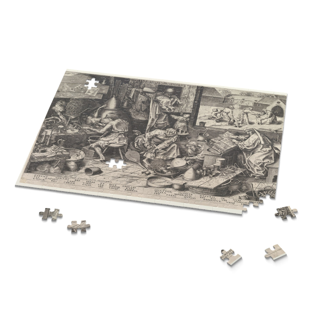 Pieter Bruegel the Elder 'The Alchemist' Jigsaw Puzzle