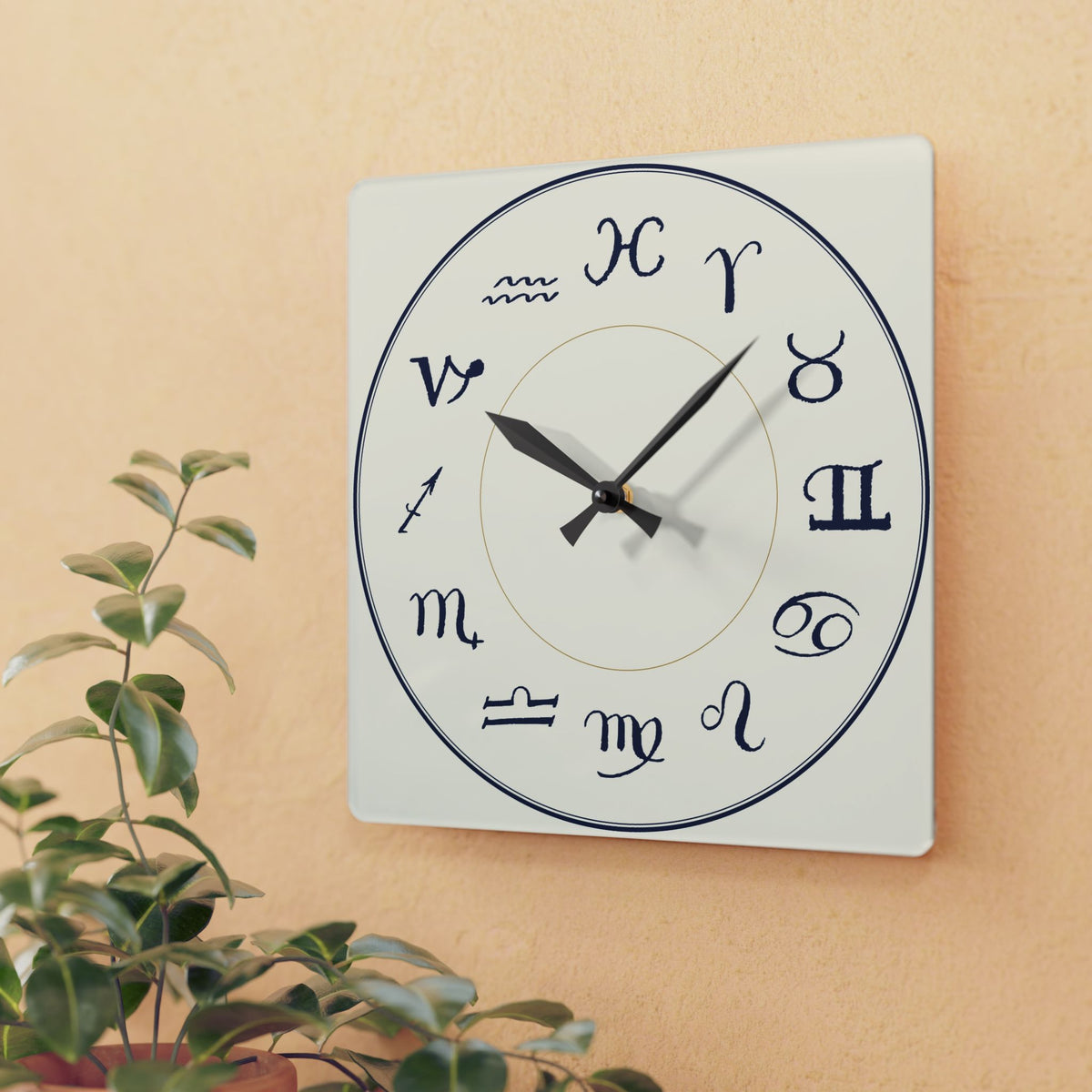 Zodiac Signs Wall Clock