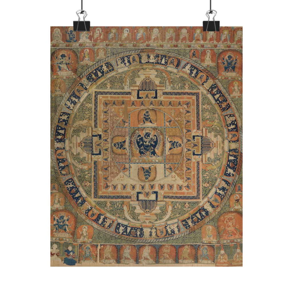 Vajrabhairava Mandala Poster