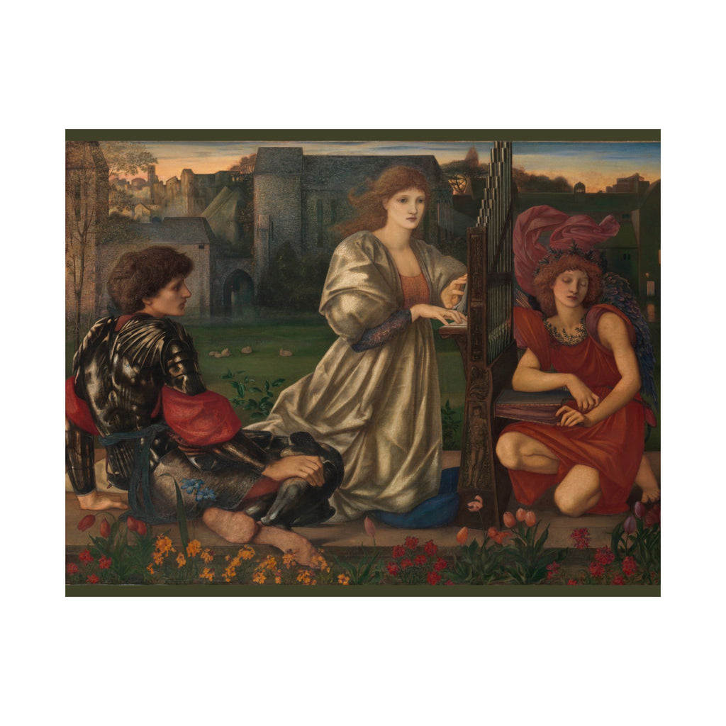 Edward Burne-Jones 'The Love Song' Poster