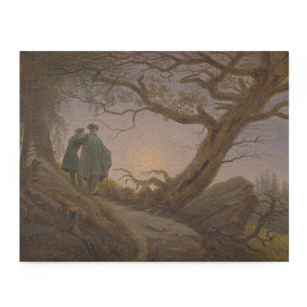 Caspar David Friedrich 'Two Men Contemplating the Moon' Jigsaw Puzzle