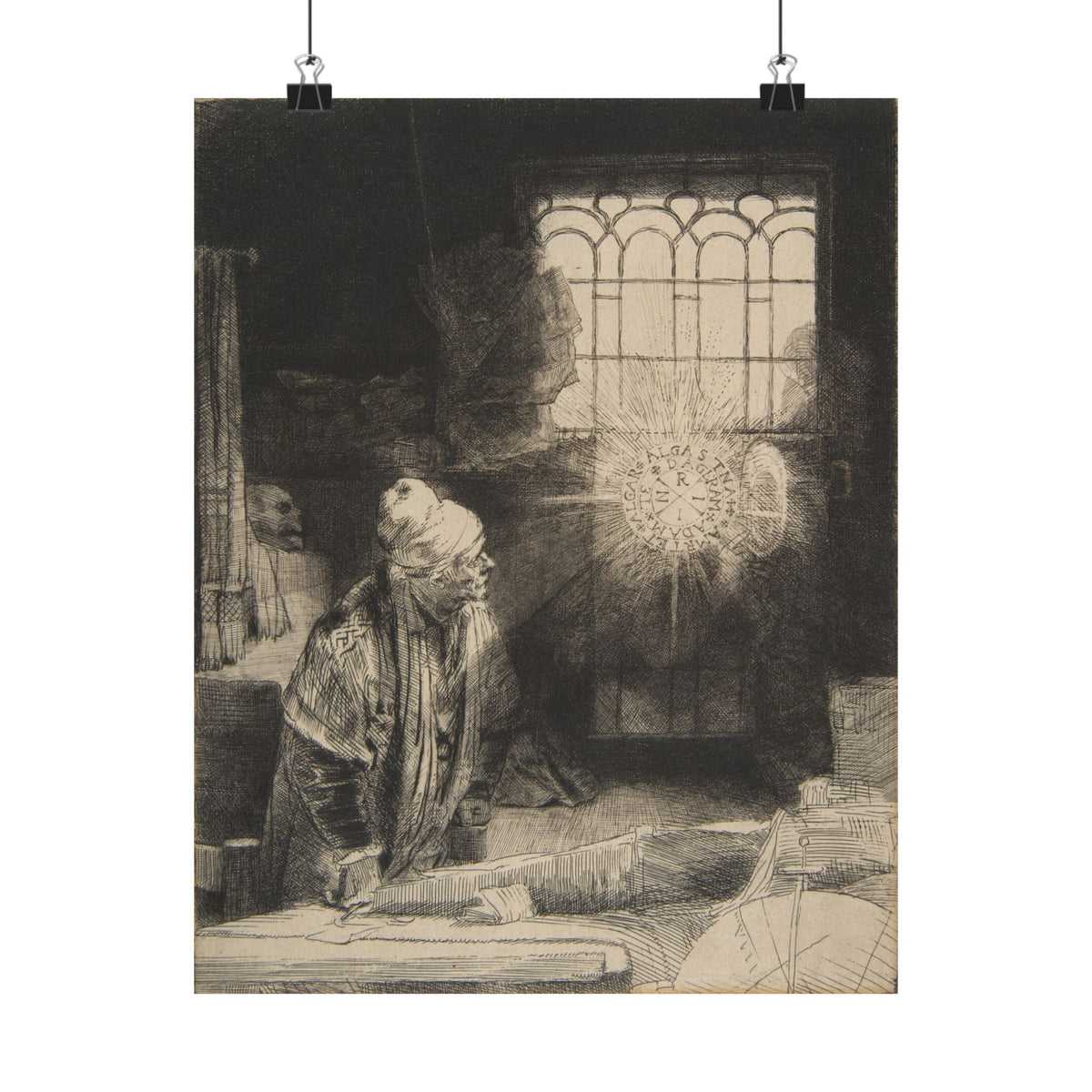 Rembrandt 'Faust' Poster
