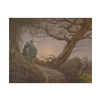 Caspar David Friedrich 'Two Men Contemplating the Moon' Poster