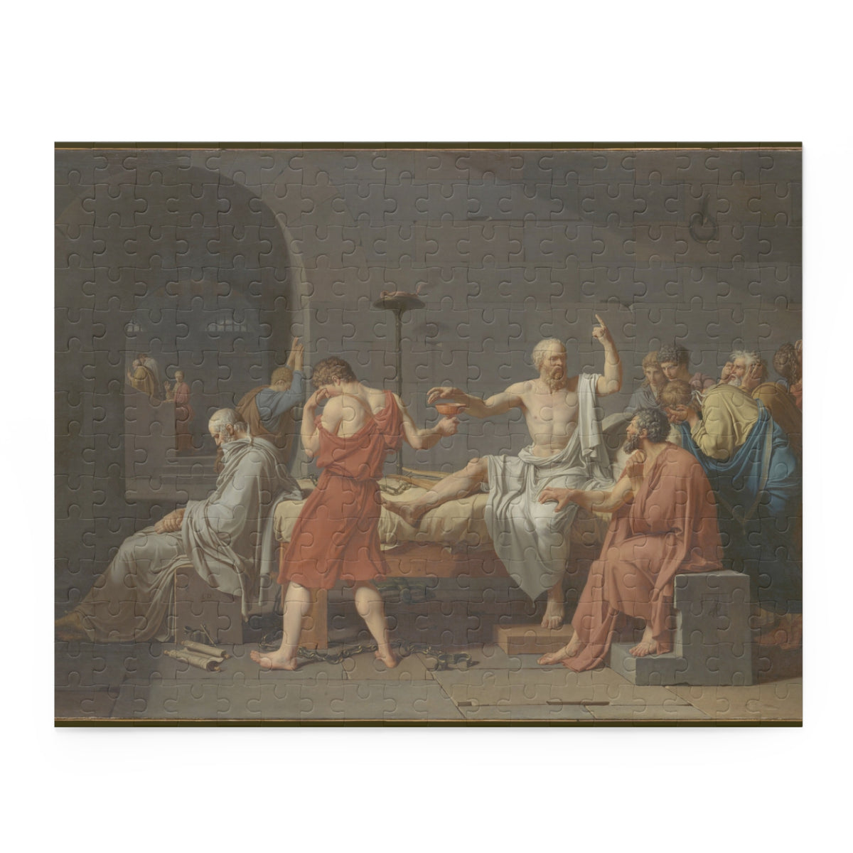 Jacques-Louis David 'The Death of Socrates' Jigsaw Puzzle