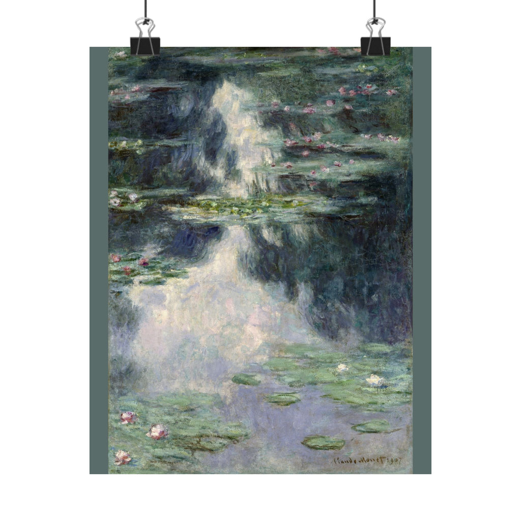 Claude Monet 'Water Lilies' Poster