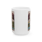 Temperance tarot card mug, Rider-Waite-Smith design, ceramic 11oz/15oz, view 5