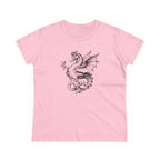 Dragon Tee in Light Pink