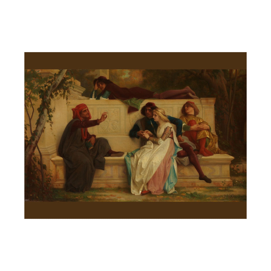 Alexandre Cabanel 'Florentine Poet' Poster
