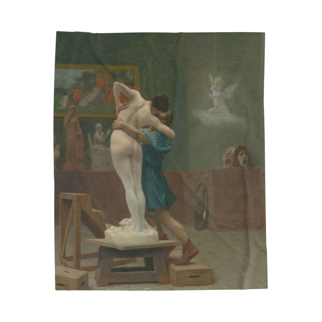 Pygmalion and Galatea Velveteen Plush Blanket