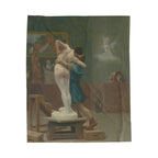 Pygmalion and Galatea Velveteen Plush Blanket