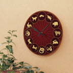 Chinese Zodiac Wall Clock