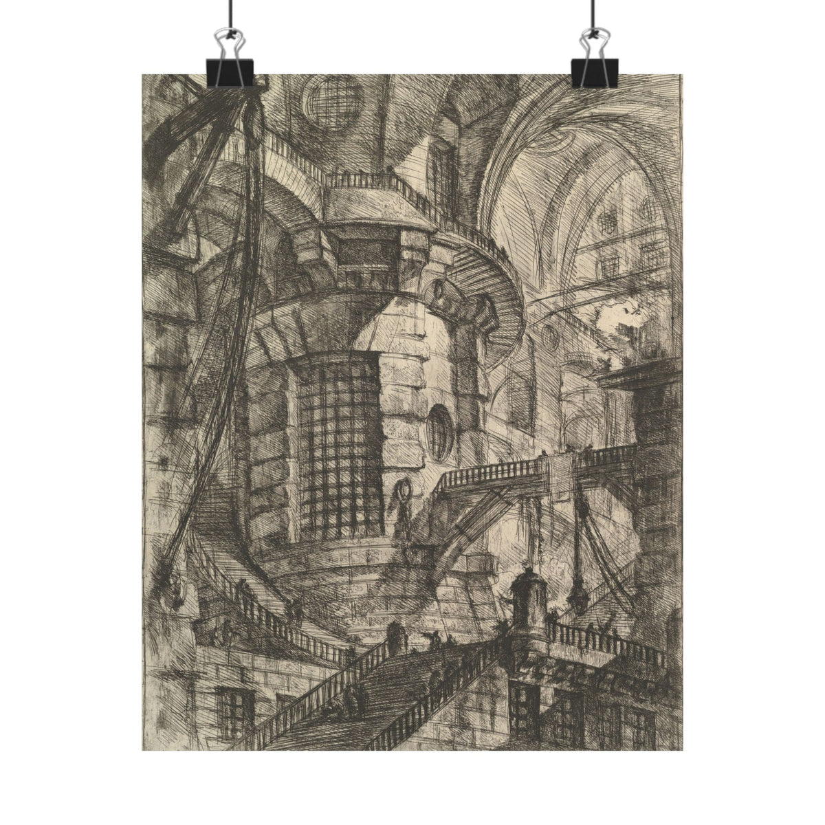 Giovanni Battista Piranesi 'The Round Tower' Poster