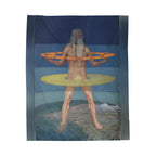 The Grand Man of the Zohar Velveteen Plush Blanket