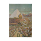 Atlantean Temple Poster: Knapp Lost Civilization Art Print