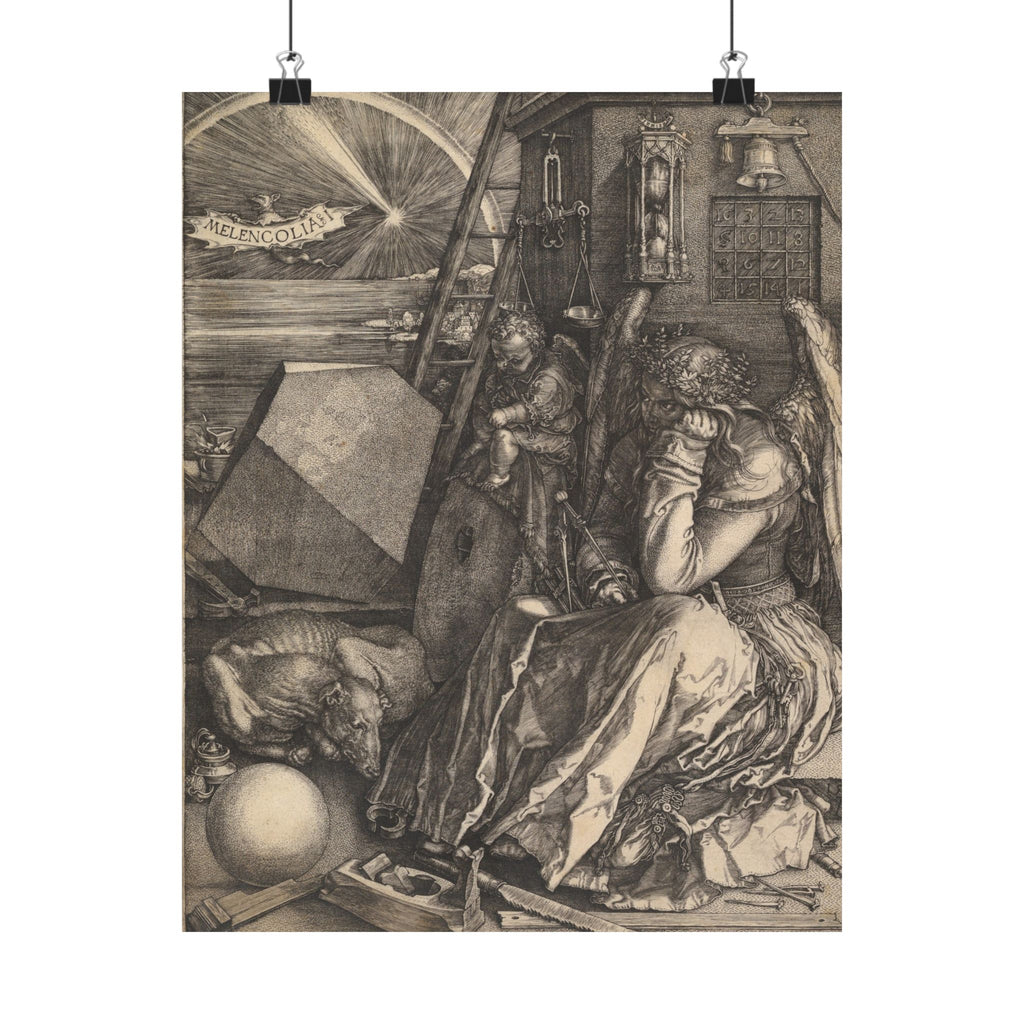 Albrecht Dürer 'Melencolia I' Poster