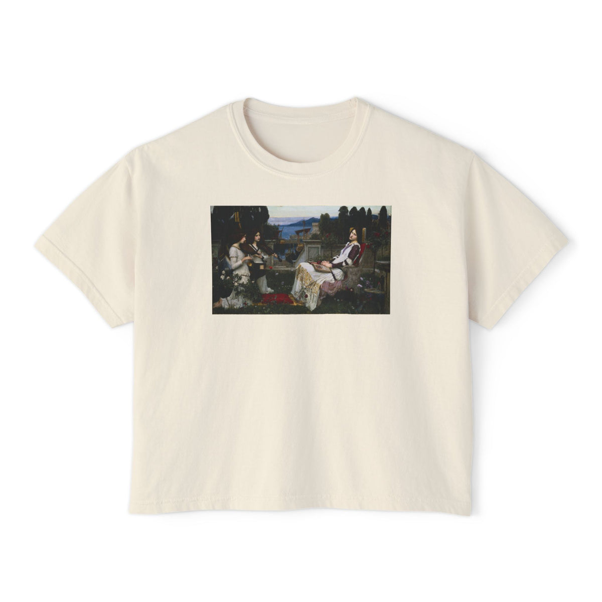 Saint Cecilia Boxy Tee in Ivory