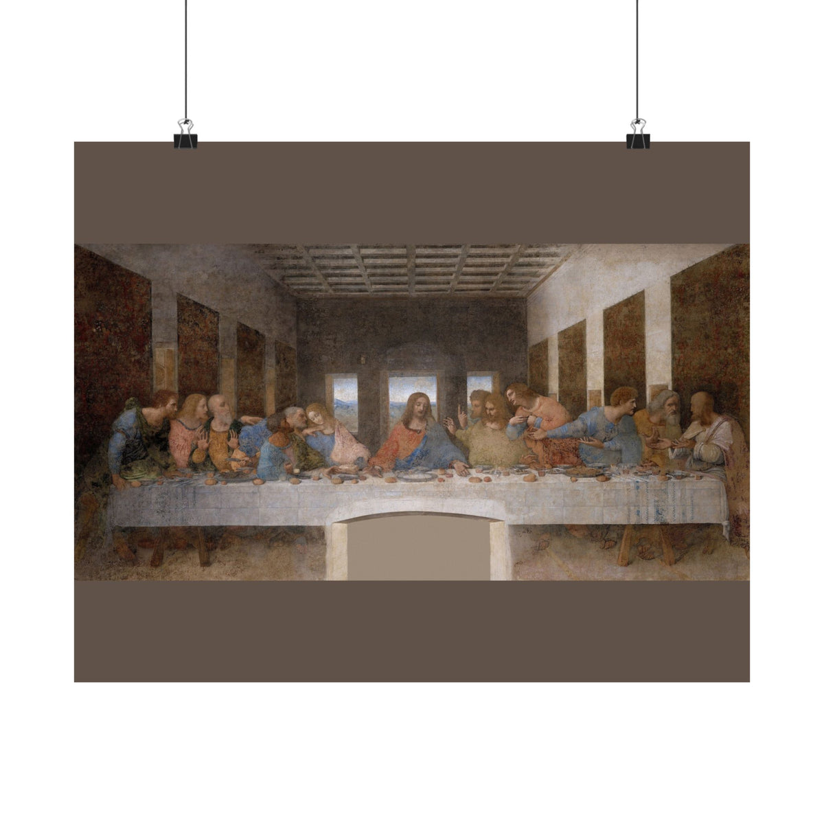Leonardo da Vinci 'The Last Supper' Poster