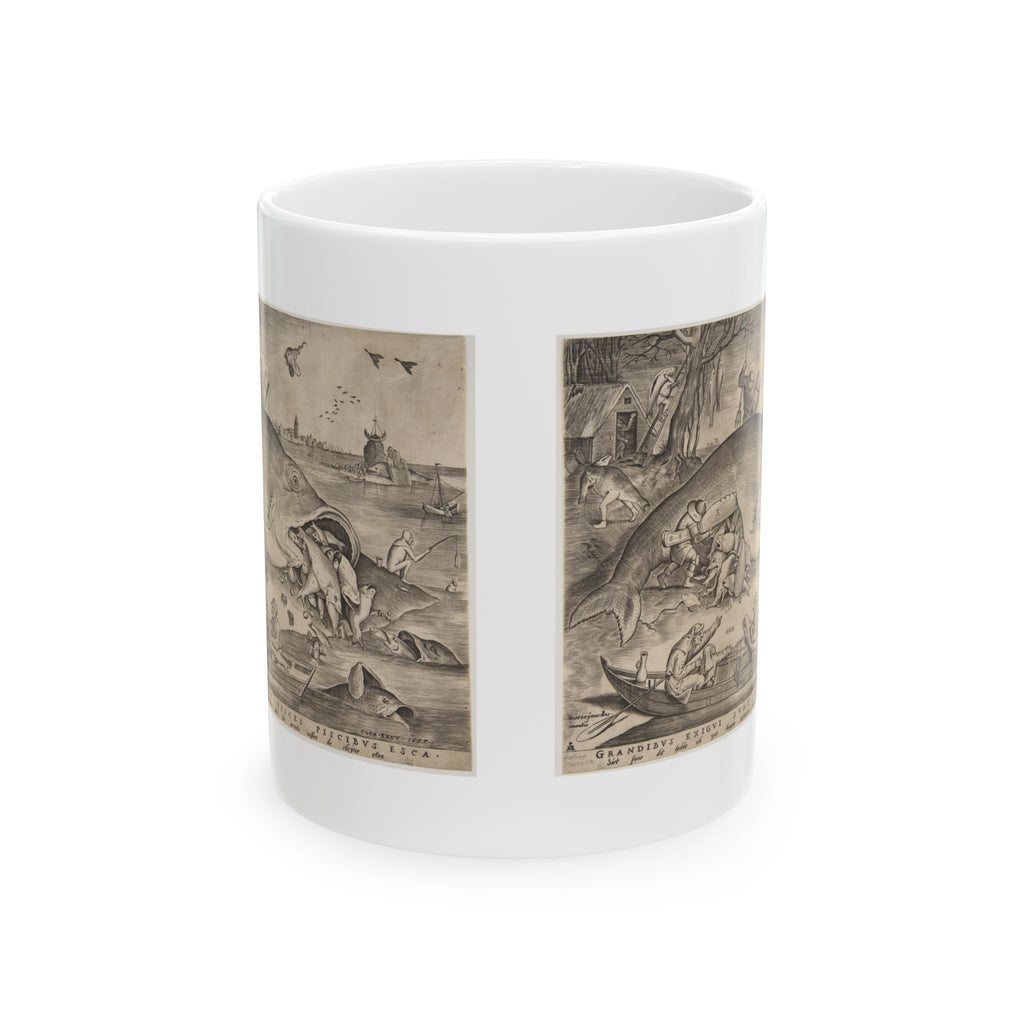 Big Fish Eat Little Fish Mug