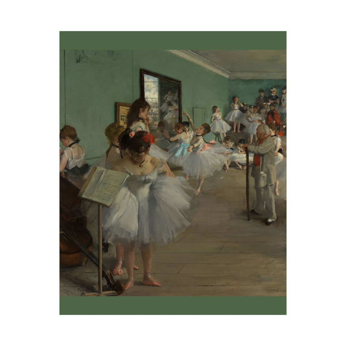 Edgar Degas 'The Dance Class' Poster