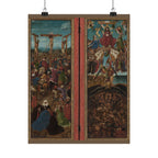 Jan van Eyck 'The Crucifixion; The Last Judgment' Poster