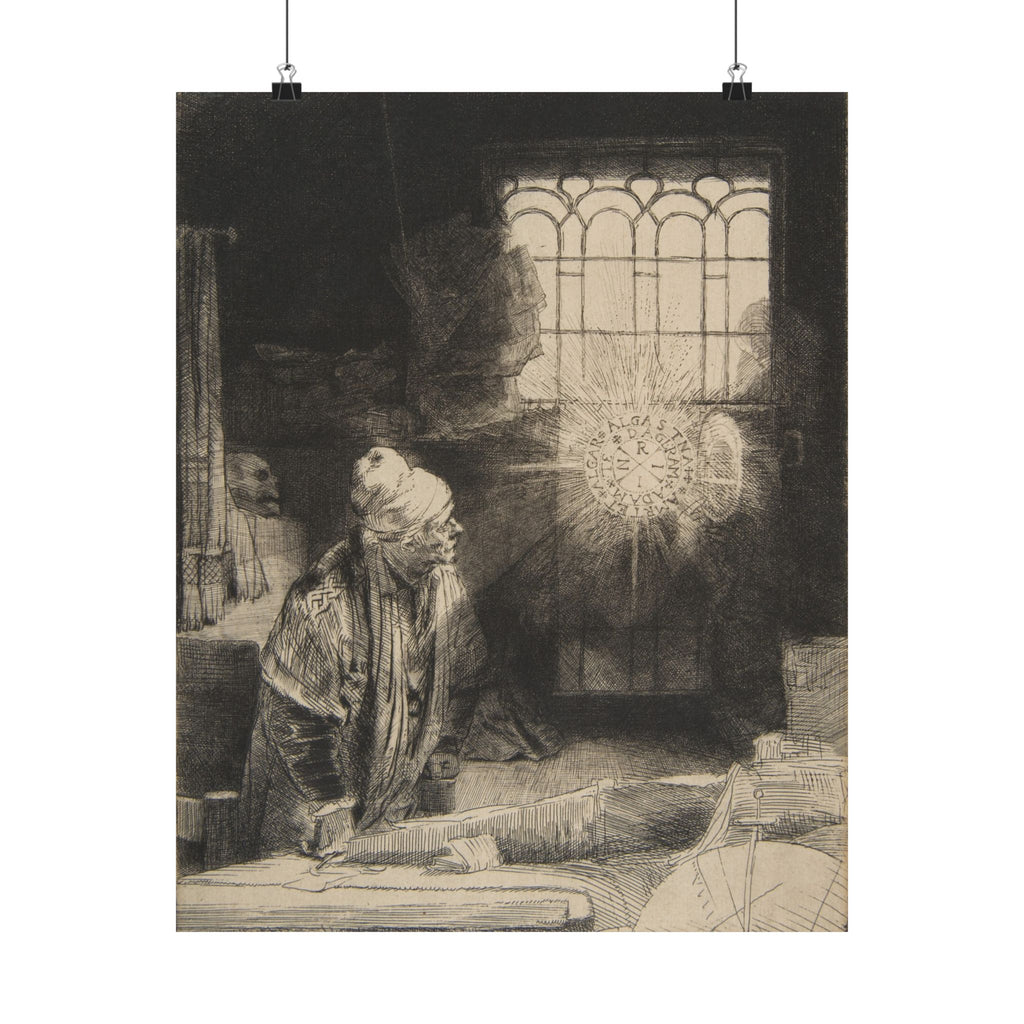 Rembrandt 'Faust' Poster