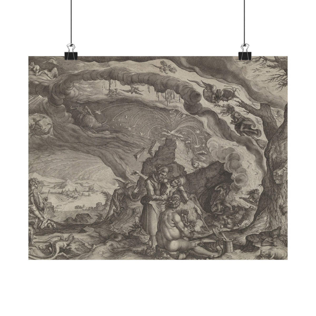 Andries Stock 'Witches Preparing for Sabbath' Poster