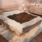 Chakrasamvara Mandala Velveteen Plush Blanket