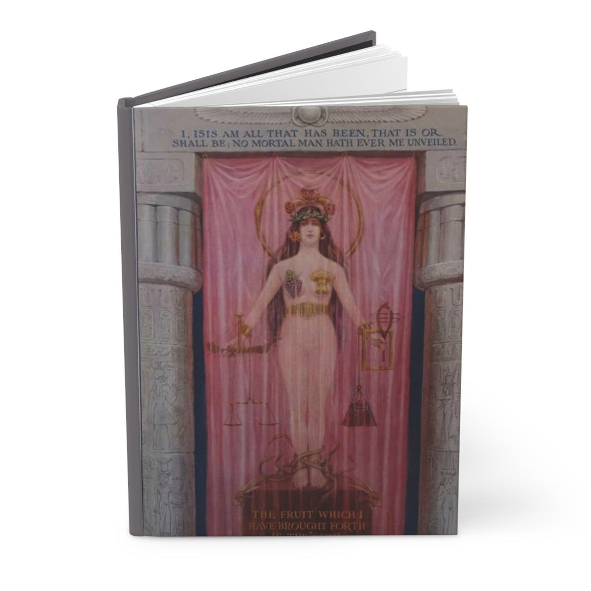 Veiled Isis Journal: Hidden Truth Grimoire Notebook