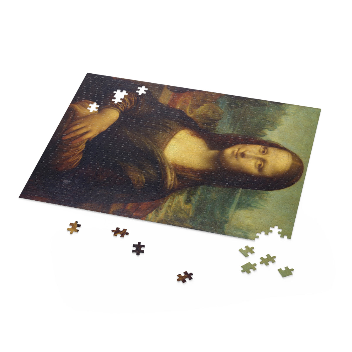 Leonardo da Vinci 'Mona Lisa' Jigsaw Puzzle