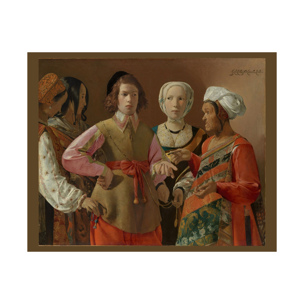 Georges de La Tour 'The Fortune-Teller' Poster