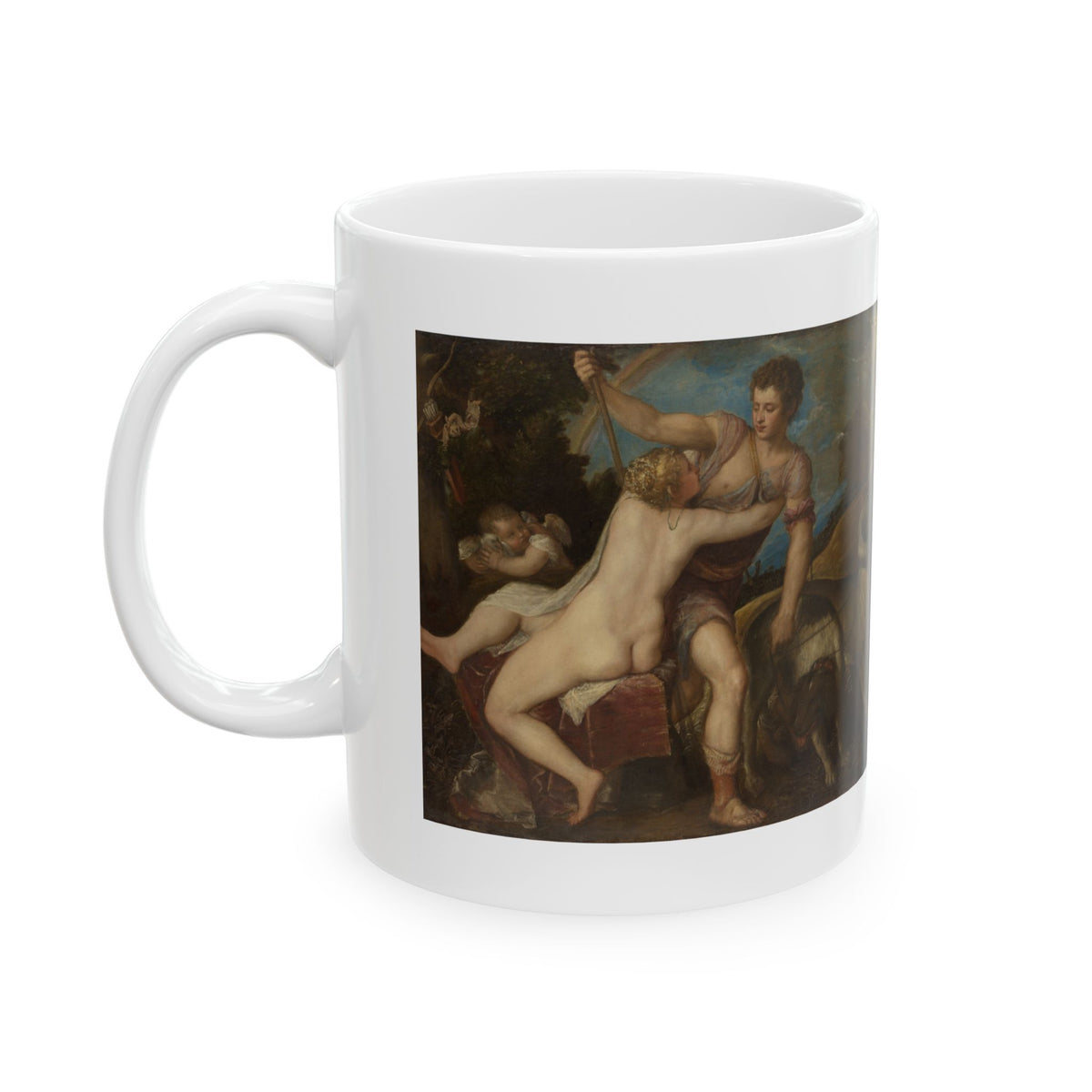 Venus and Adonis Mug
