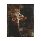 The Lady of Shalott Velveteen Plush Blanket