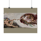 Michelangelo 'The Creation of Adam' Poster