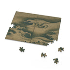 Ogata Kōrin 'Rough Waves' Jigsaw Puzzle