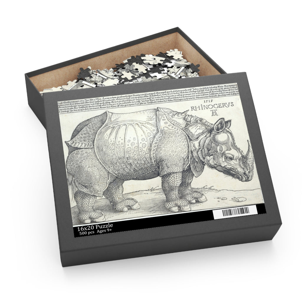 Albrecht Dürer 'The Rhinoceros' Jigsaw Puzzle