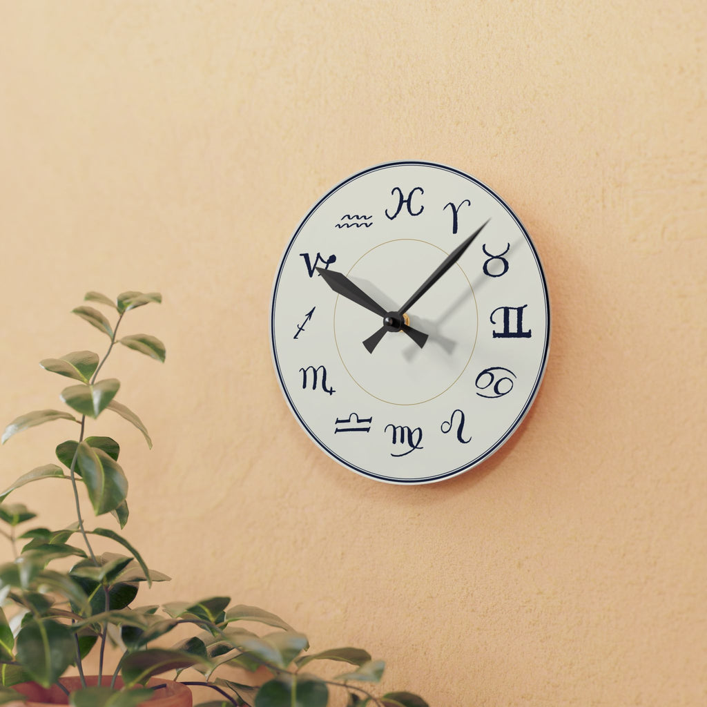 Zodiac Signs Wall Clock