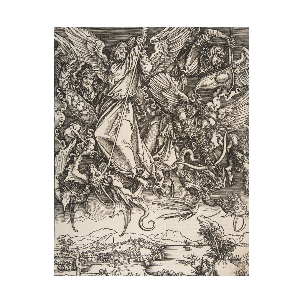 Albrecht Dürer 'Saint Michael Fighting the Dragon' Poster