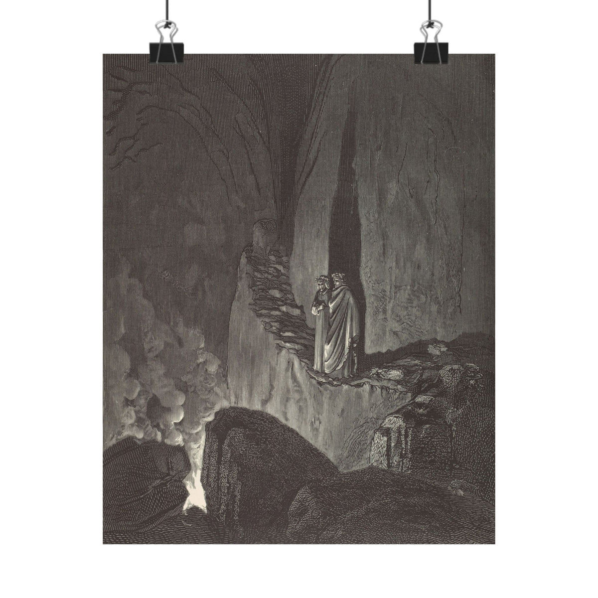 Gustave Doré 'The Vision of Hell' Poster