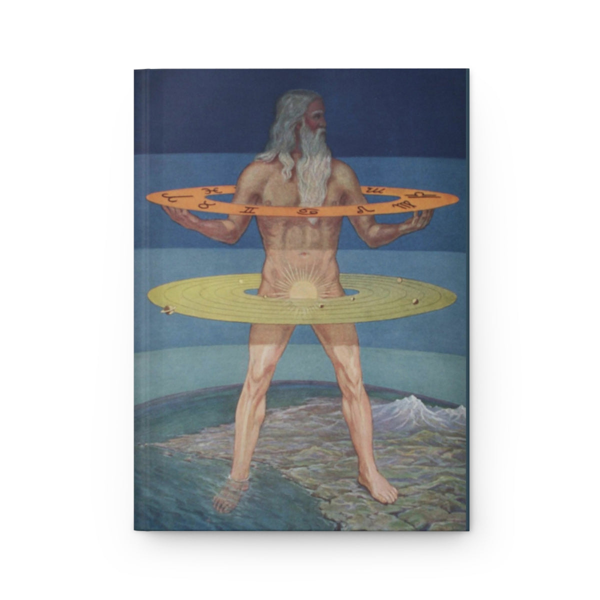 Grand Man of the Zohar Journal: Kabbalah Grimoire Notebook