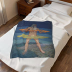 The Grand Man of the Zohar Velveteen Plush Blanket