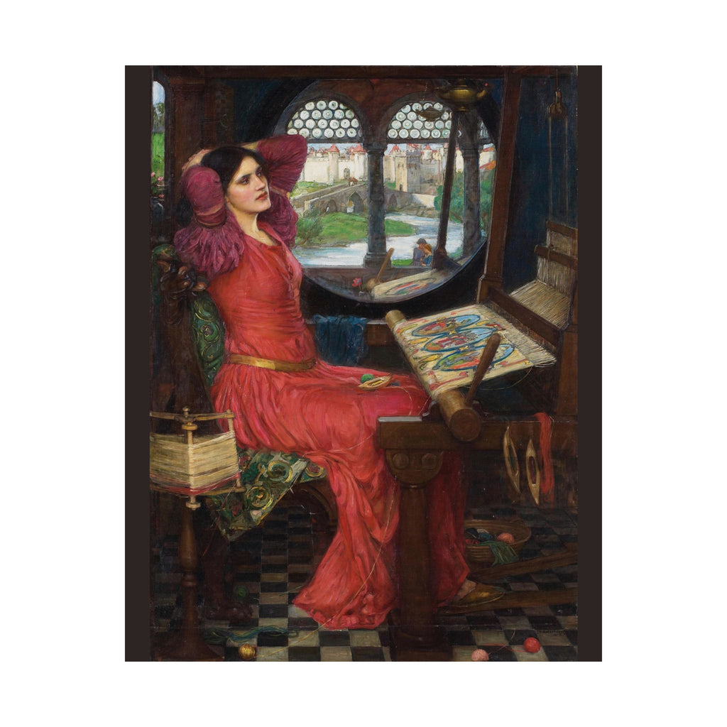 John William Waterhouse 'I Am Half-Sick of Shadows, Said the Lady of Shalott' Poster