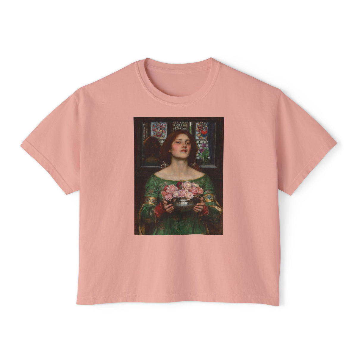 Gather Ye Rosebuds Boxy Tee