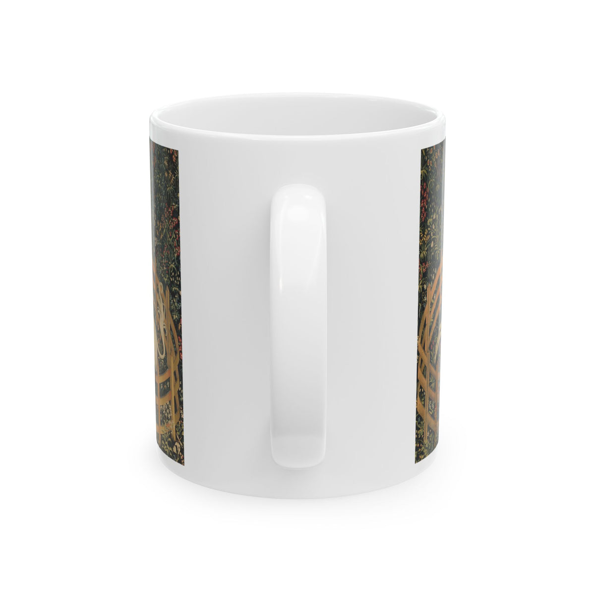 The Unicorn Rests in a Garden Mug