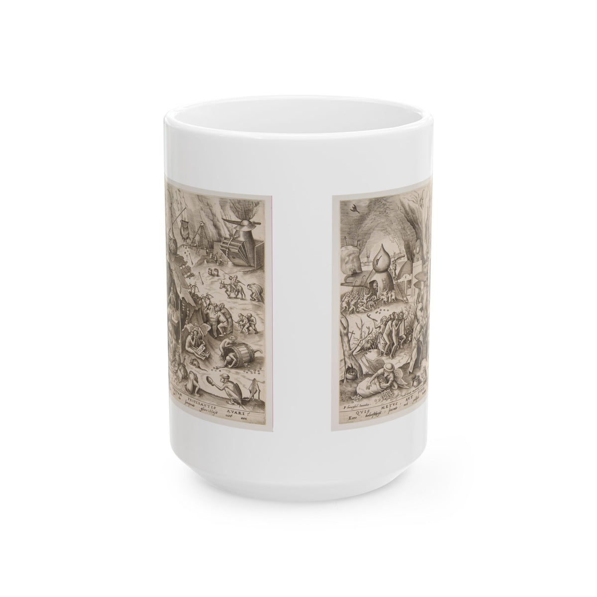 Pieter van der Heyden 'Avarice' Mug
