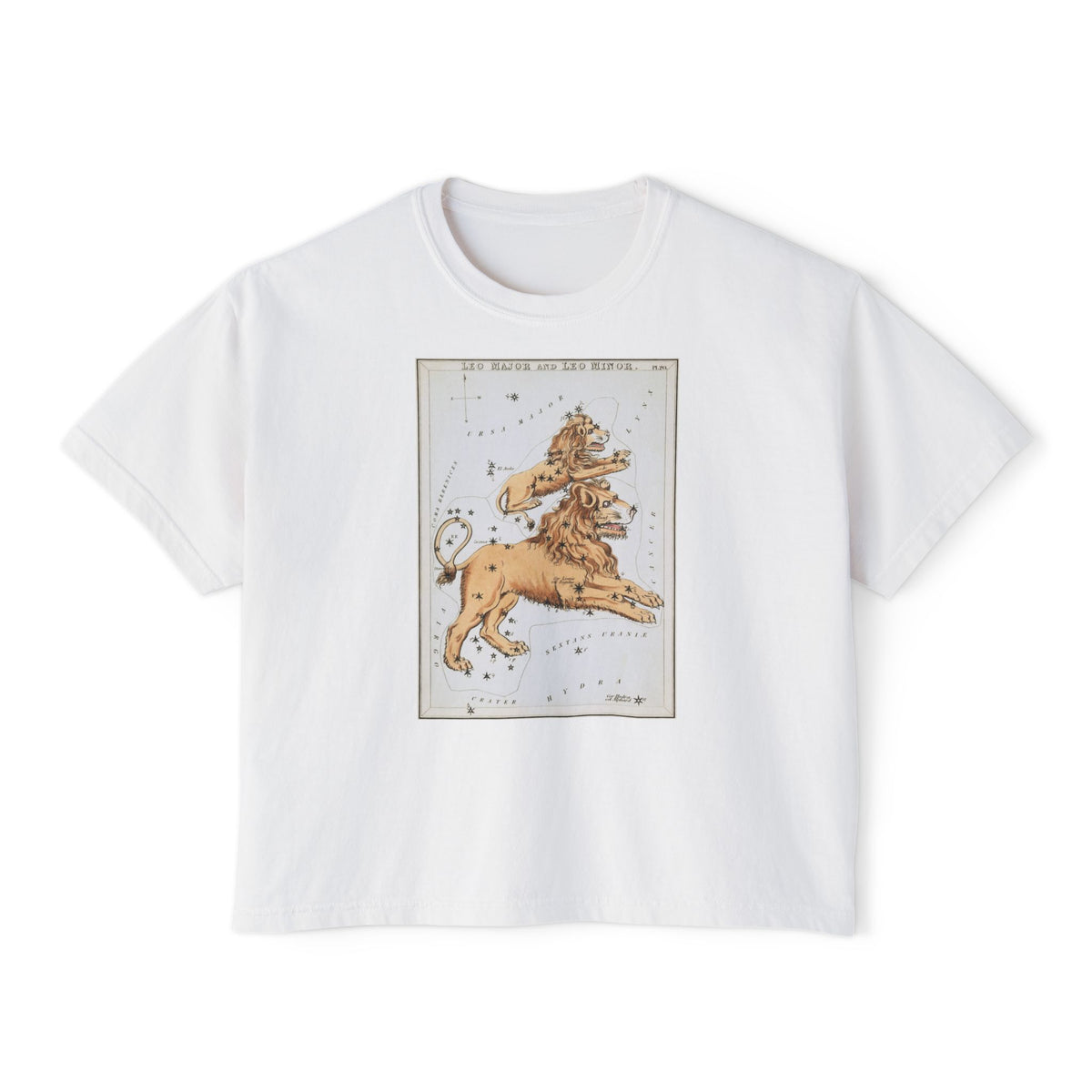 Leo Zodiac Boxy Tee