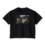 Saint Cecilia Boxy Tee in Black