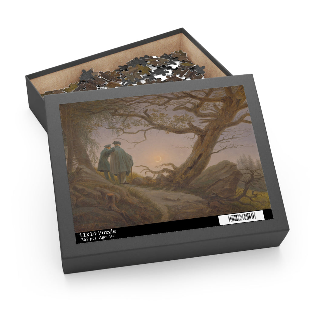 Caspar David Friedrich 'Two Men Contemplating the Moon' Jigsaw Puzzle