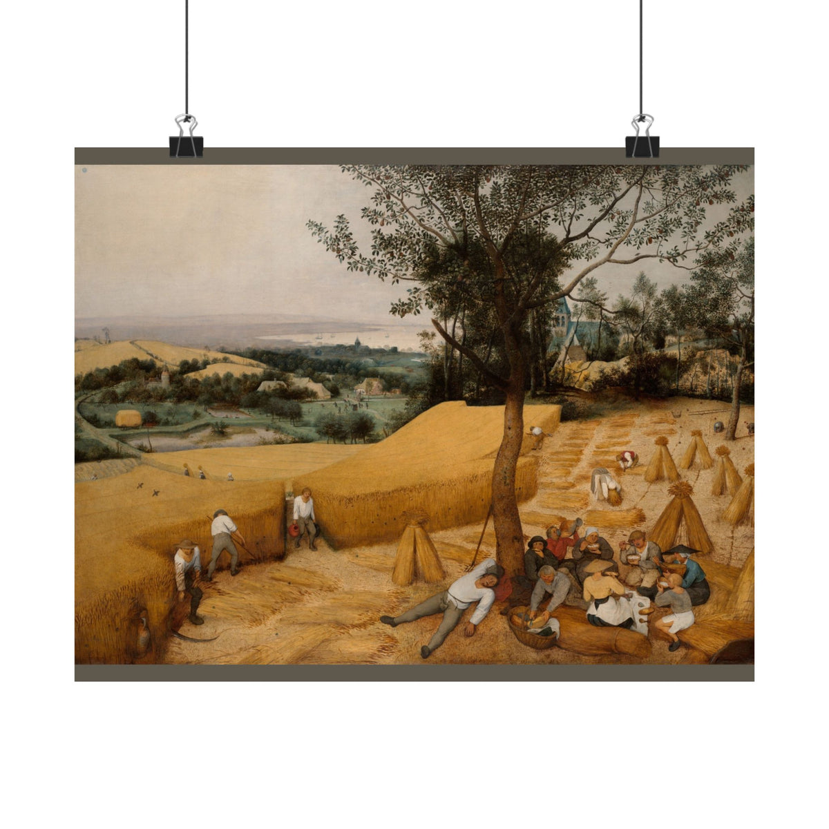 Pieter Bruegel the Elder 'The Harvesters' Poster