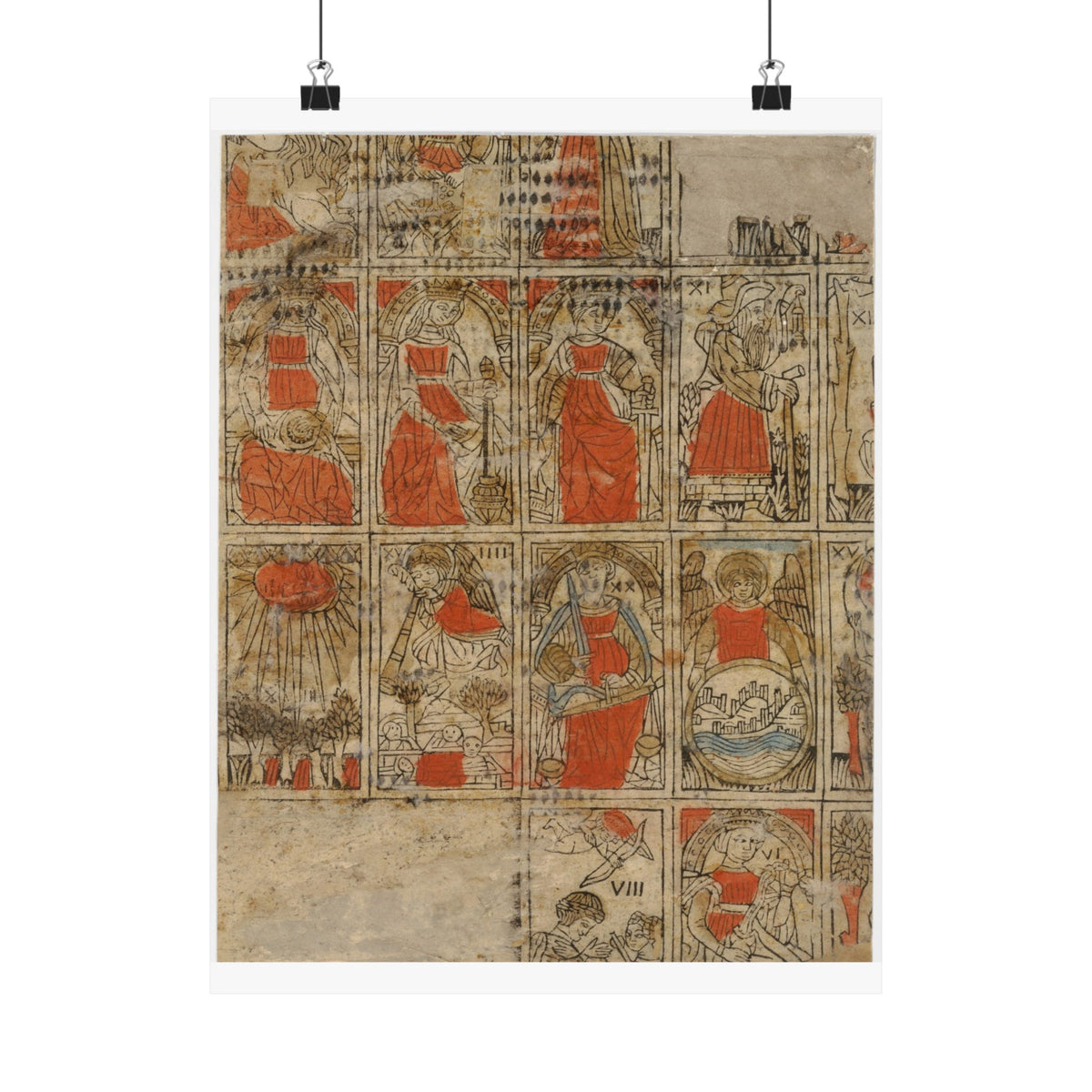 Tarocchi Cards Poster